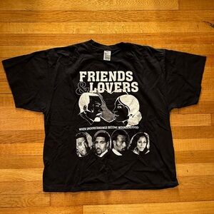 Friends & Lovers The Stageplay 2005 2XL Shirt Leon Adaptation Eric Jerome Dickey